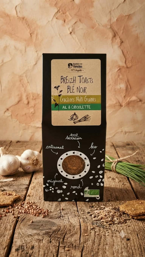 Crackers Multigraines Ail & Ciboulette