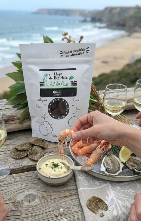 Chips de Blé Noir à l'Ail des Ours