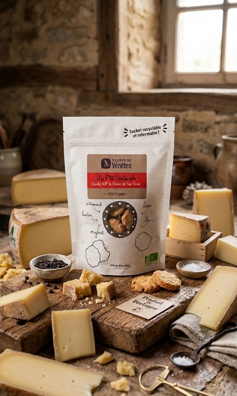 P'tits Vénètes Comté AOP & Poivre de São Tomé