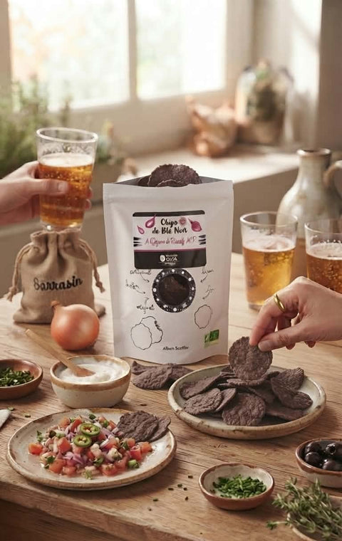 Chips de Blé Noir à l'Oignon de Roscoff AOP