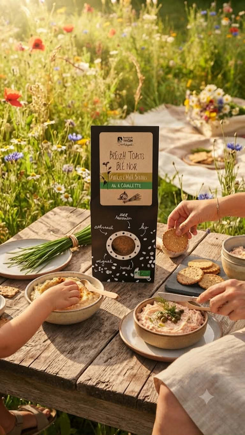 Crackers Multigraines Ail & Ciboulette