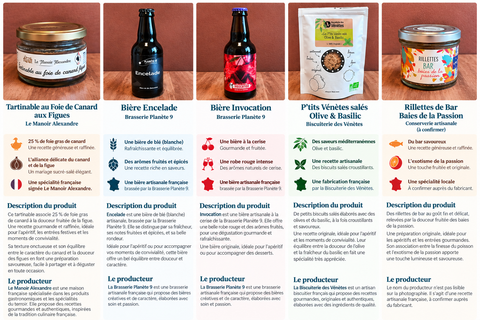 Coffret Soirée Apéro