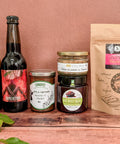 Box gourmande Hedona à Trangé, sélection de produits du terroir et créations artisanales à offrir ou à s’offrir.