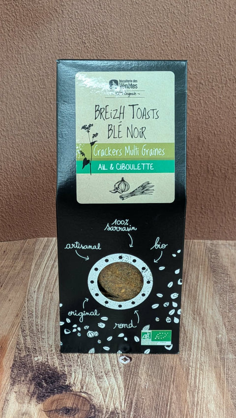 Crackers Multigraines Ail & Ciboulette